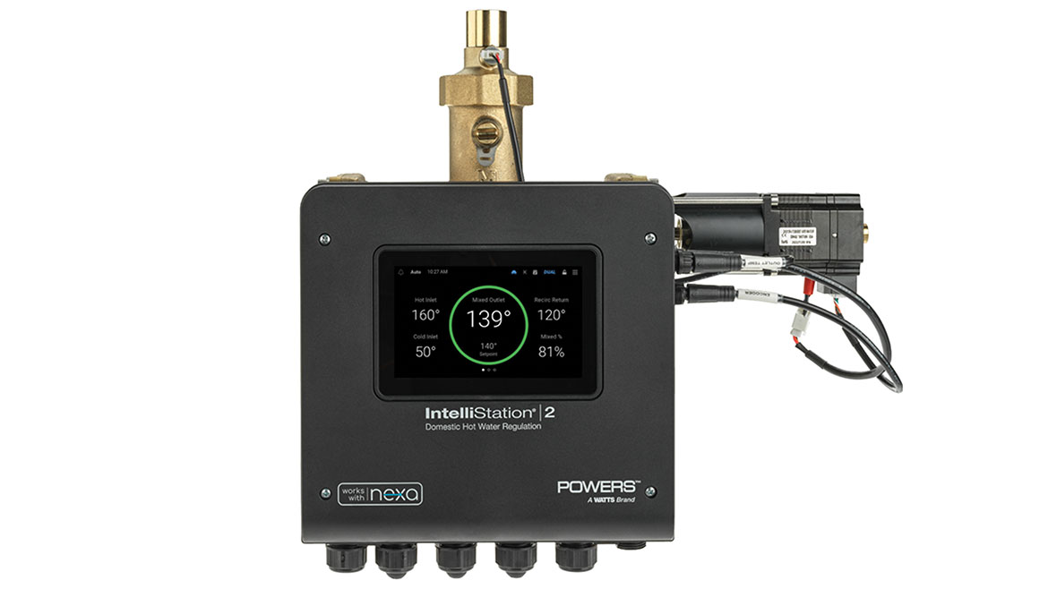 August New Products: Powers Digital mixing valve