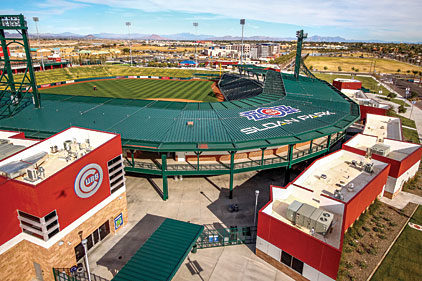 Sloan Park, spring training site of the Chicago Cubs - Mesa AZ, 85201